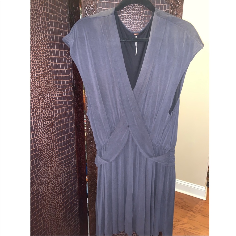 Free People drop waist dress